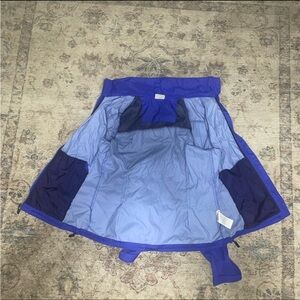 Columbia Rain Jacket Size Medium Blue